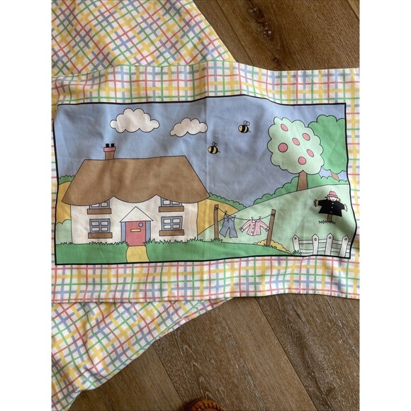 Vintage 90’s Farm McDonald Vantona Duvet Cover Toddler Bed Bedding Pillowcase - Picture 10 of 10